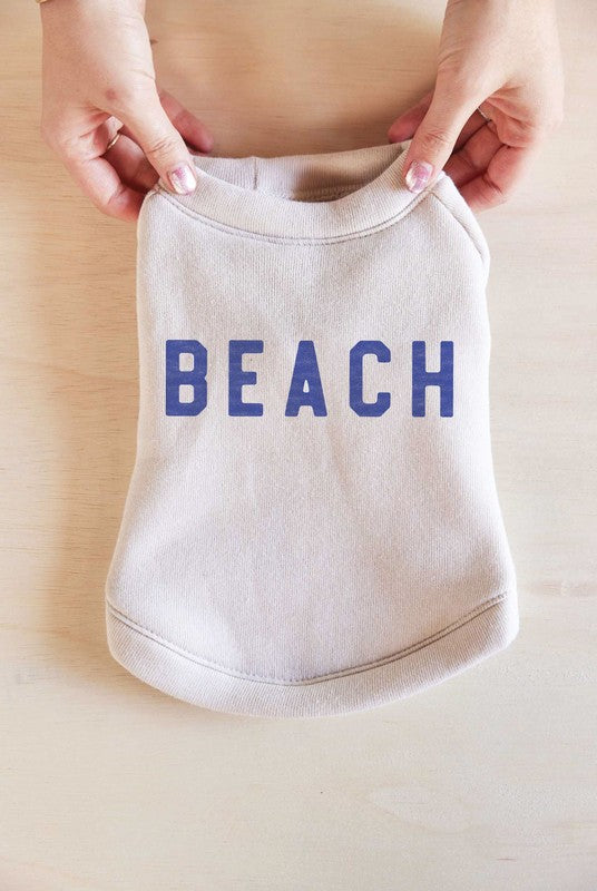 BEACH Pet Graphic Sweatshirt