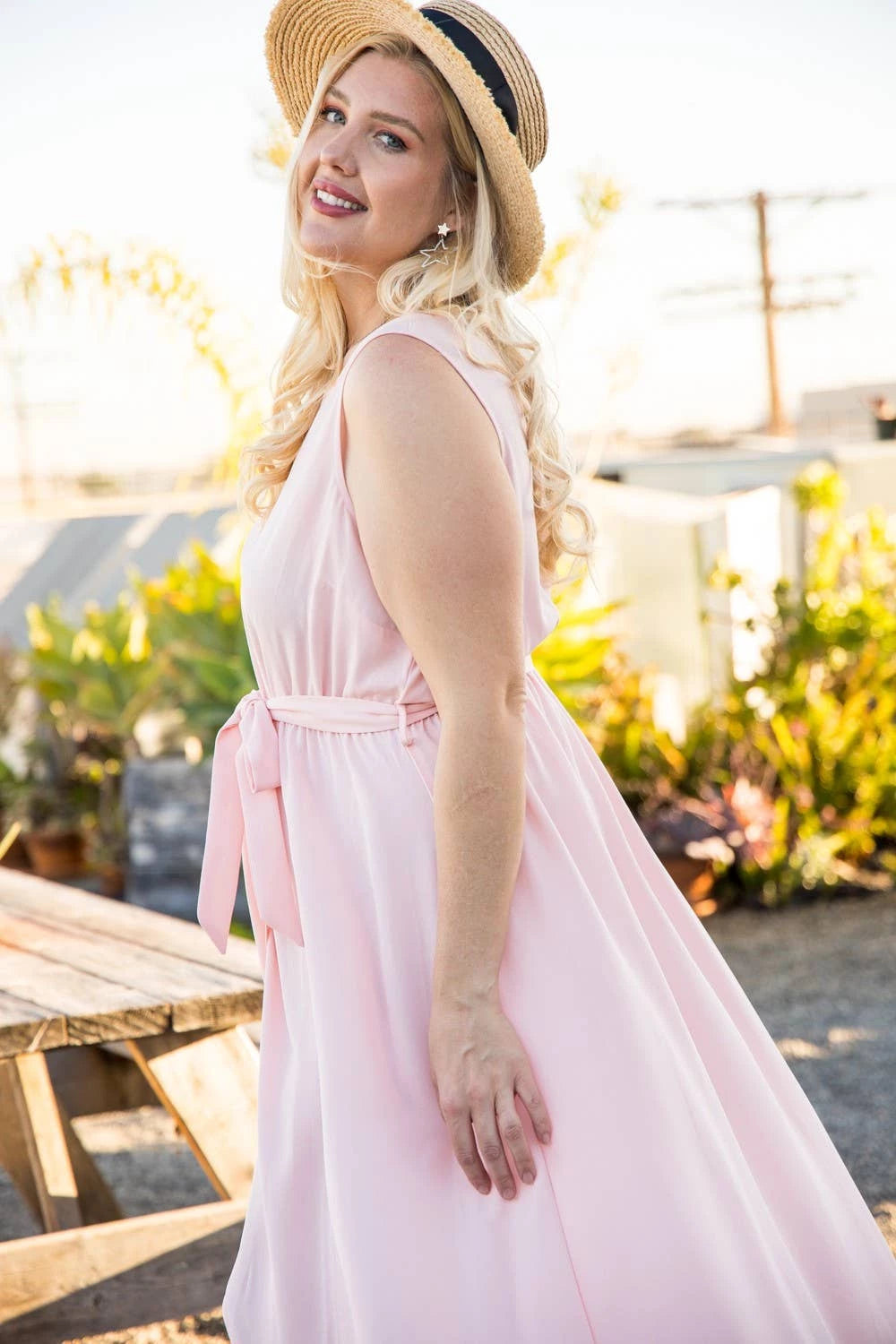 Curvy Paris Princess Maxi Dress