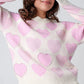 Queen of Hearts Crewneck Sweater