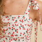 Cherry Sweetheart Mini Dress