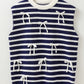 Nautical Charm Bow Detail Sweater Vest