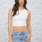 Sugar Pearl Bow Knit Tank