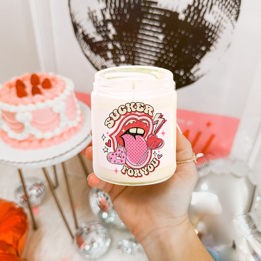 Sucker For You 9oz Valentines Day Candle