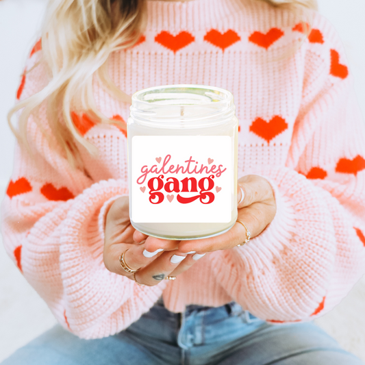 Galentines Gang 9oz Valentines Candle