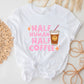 Half human half coffee T-shirt