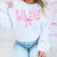 Lil Sis Floral Graphic Sweatshirt