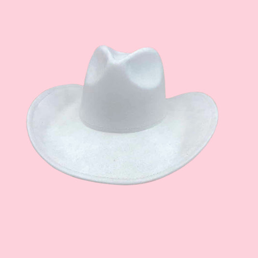 Bestseller vegan suede cattleman cowboy hat featuring a classic Western design and cruelty-free, eco-friendly suede material, perfect for adding style to any outfit.