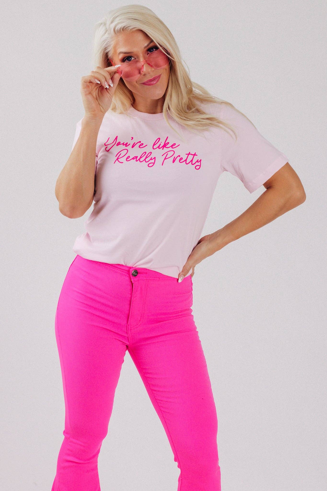 Really Pretty Pink Graphic Tee