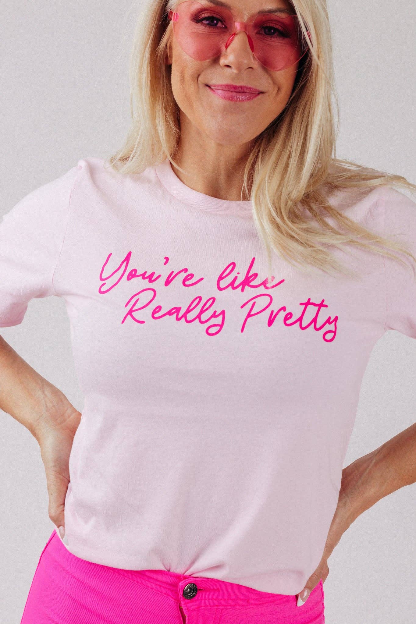 Really Pretty Pink Graphic Tee