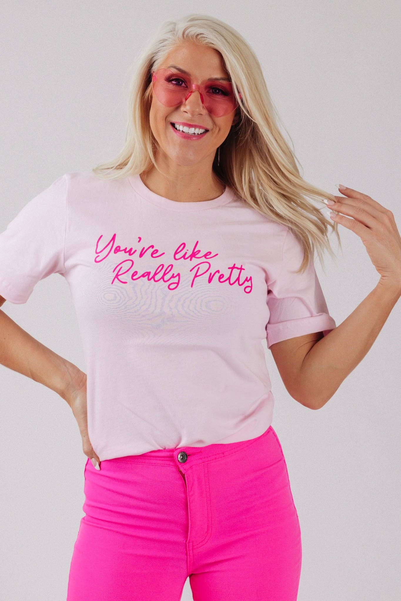 Really Pretty Pink Graphic Tee