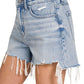 Distressed Hem Denim Shorts – Casual, Trendy, and Effortlessly Cool