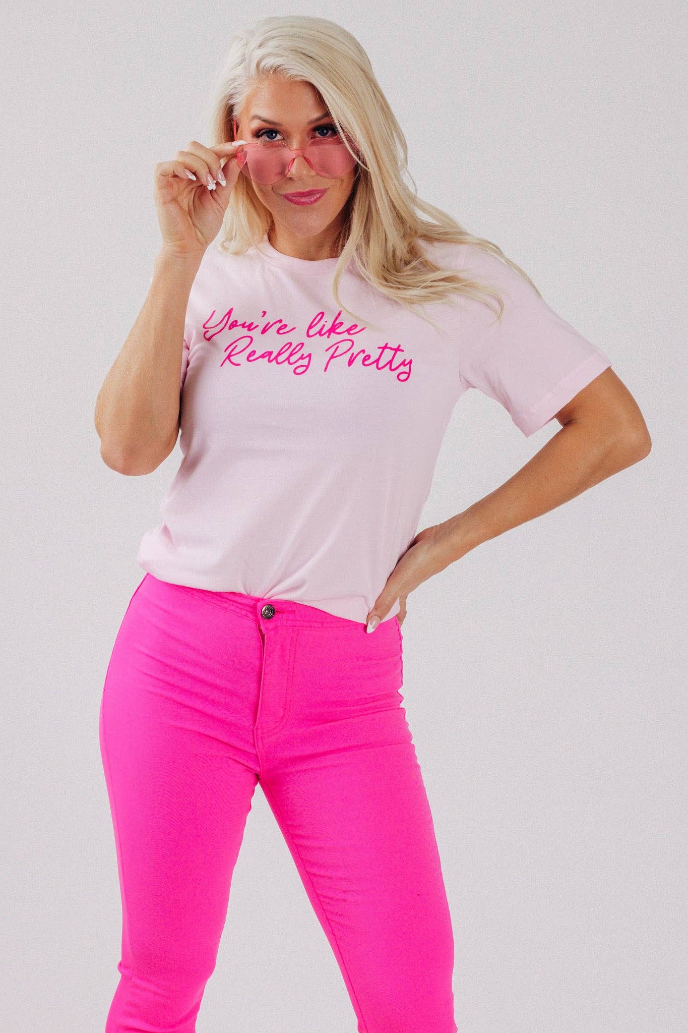 Really Pretty Pink Graphic Tee